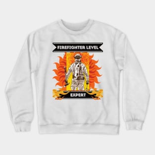 Firefighter firefighter gift idea Crewneck Sweatshirt